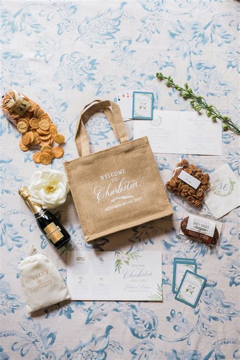 Our Wedding Paper And Welcome Bags Wedding Welcome Ts Wedding