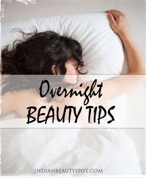 Overnight Beauty Tips Musely