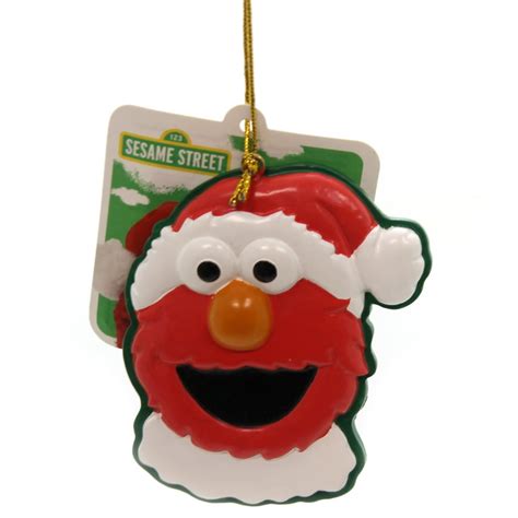 Resin For Personalization Sesame Street Elmo Christmas Ornament