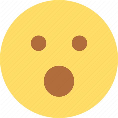 Emoji Emoticon Emotion Expression Smiley Sticker Surprise Icon