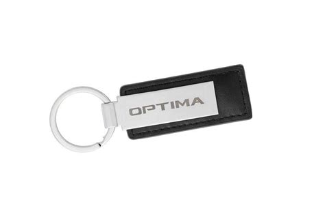 2019 Kia Optima Key Chain Black Leather Optima Kia Accessory Guide