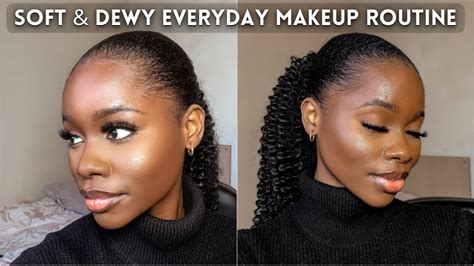 🤯 9 hours long lasting soft and dewy everyday makeup routine for woc 2023 everyday makeup