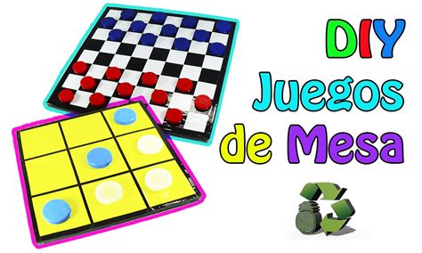 Te ofrecemos los mejores juegos de mesa para jugar online: DIY Juegos de Mesa 2 en 1 (Reciclaje) Ecobrisa - YouTube