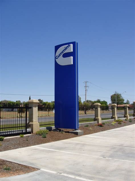 Metal posts, square sign posts, square metal tubing in. Pylon Signs from Design to Installation | Jag Signs
