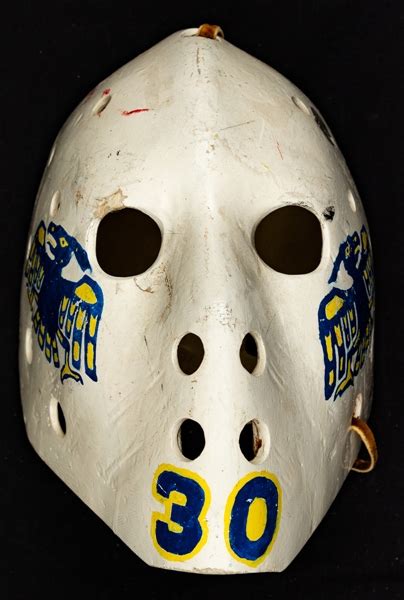 Lot Detail 1970s Fiberglass Goalie Mask By Professional Mask Maker