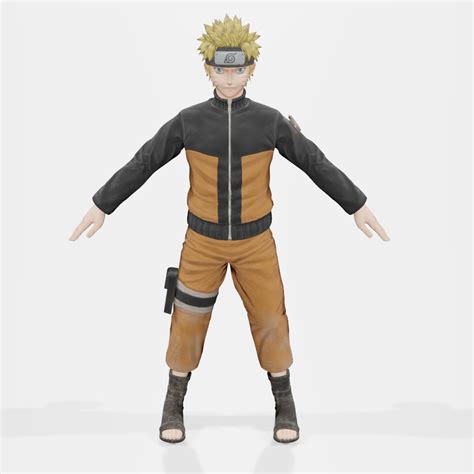 Naruto Rigged Download Free 3d Model By Sniperambush 48 Off