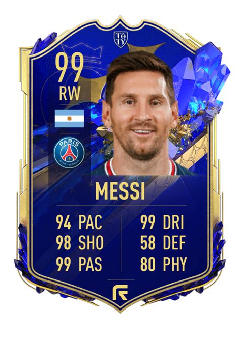 Fifa 23 Team Of The Year Toty Lionel Messi Card Prediction