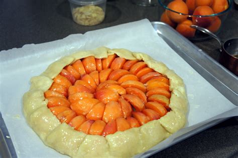 Apricot Galette Before Going In The Oven Easy Food To Make Galette