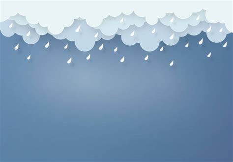 Dark Rain Cloud Cartoon Illustrations Royalty Free Vector Graphics