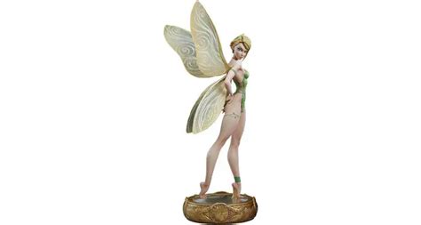 sideshow collectibles j scott campbell fairytale fantasies collection tinkerbell fall variant