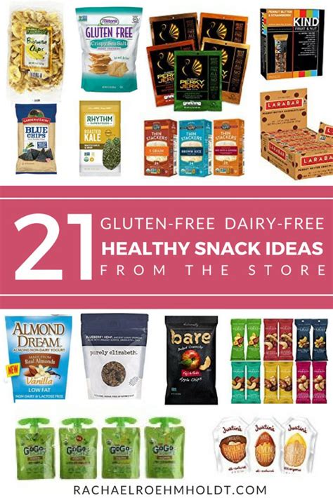 21 Healthy Store Bought Gluten Free Dairy Free Snacks Dairy Free