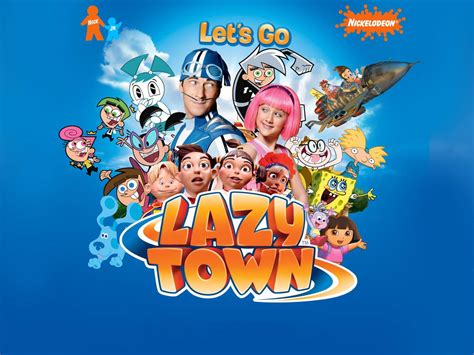 Lazytown Lets Go Nickelodeon By Jayzx100 Frozen On Deviantart