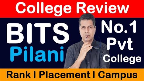Bits Pilani Campus Tour Review Placement Jee Mains Bitsat Top Private