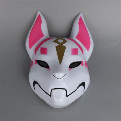 Halloween Costume Fortnite Fox Mask Adjustable Fox Drift Mask Adult