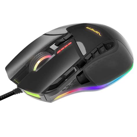 Patriot Viper V570 Rgb Blackout Edition Laser Gaming Mouse Novatech