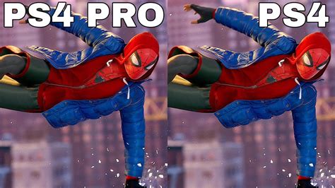 4k Spider Man Miles Morales Ps4 Vs Ps4 Pro Frame Rate Test
