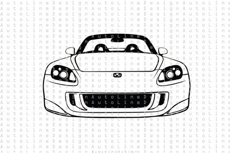 Honda S2000 Roadster Tuning Low Rider Stance Jdm Svg Pdf Dxf Etsy In