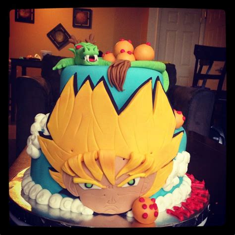 Dragon ball z ha sido una de las más solicitadas desde hace mucho tiempo por los fans, han salido en dos fases y está compuesta por. Dragon ball Z cake | Cool cakes | Pinterest