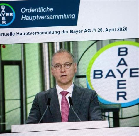 Hauptversammlung Im Internet Bayer Trotzt Der Corona Krise Welt