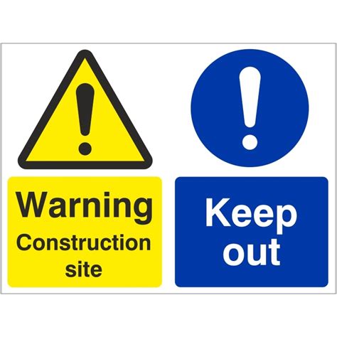 Putting safety signage around your worksite shows how much you care about the health and safety of your workers. Construction Signs - Building Site Safety Signs