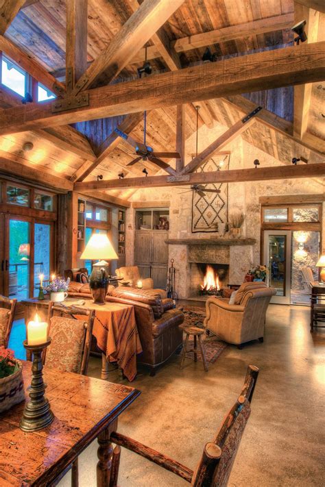 More images for log cabin rafters » Hill Country Haven - C&I Magazine | Rustic house, Rustic ...