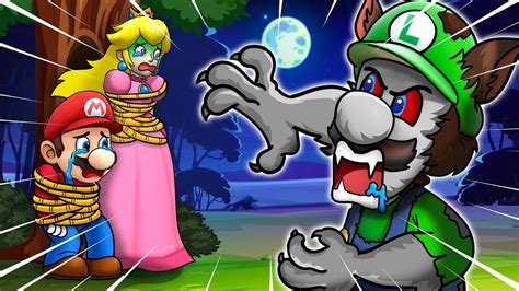 Marios Nightmare Luigi Is Turned Werewolf Mario Sad Story Super