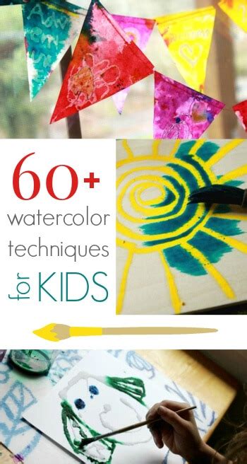 Watercolor Techniques 60 Watercolor Projects Kids Love