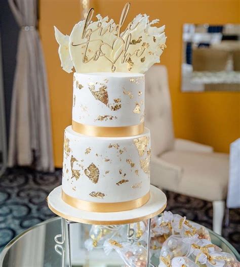 20 Elegant White And Gold Cake Designs The Wonder Cottage Gold