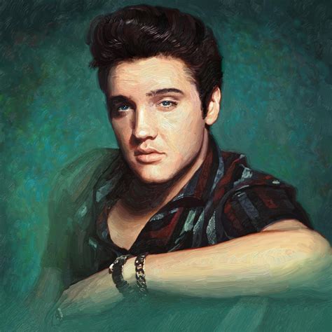 1280x720 Resolution Elvis Presley Painting Elvis Presley Singer