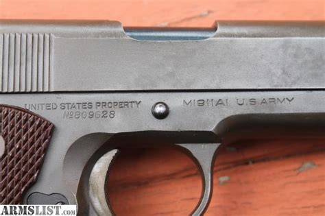Armslist For Saletrade Colt M1911a1 1911 A1 1942 45
