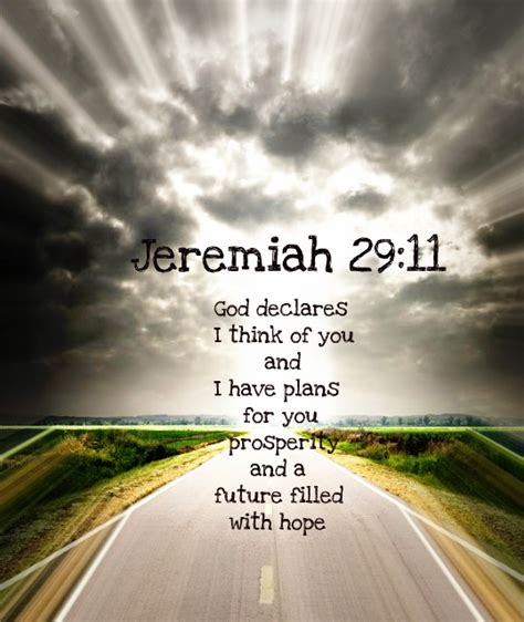 Inspirational Bible Verses Jeremiah 2911 God Has Plans For You
