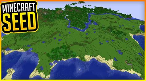 Seed Huge Plains Biome Spawn Minecraft 1171 Erikonhisperiod Youtube