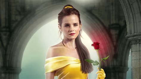 Emma Watson A Winsome Belle In Live Action Beauty And The Beast
