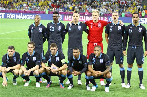 England National Football Team Editorial Stock Photo