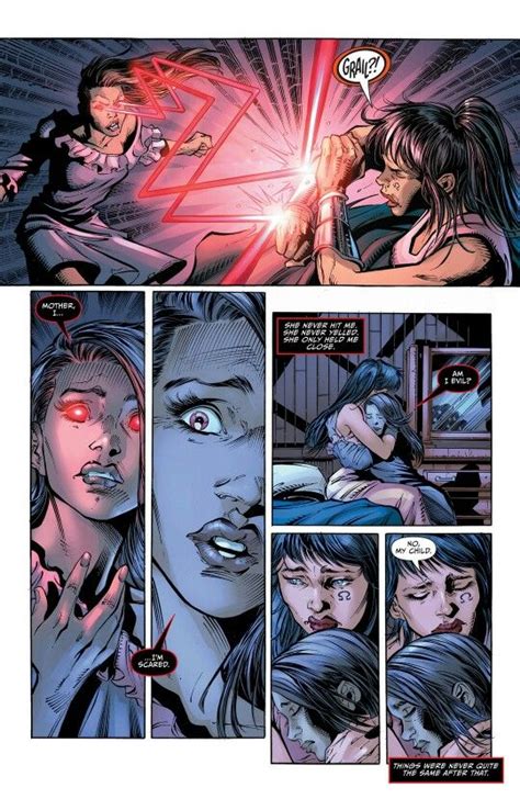 Darkseid S Daughter Grail Attacks Her Mother Amazon Assassin Myrina Power Girl Comics Dc