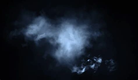 Blue Misty Smoke Background Abstract Texture Overlays For Copyspace