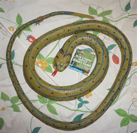 Rubber Snake Large And Rubbery Spotted Gartersnake Ebay