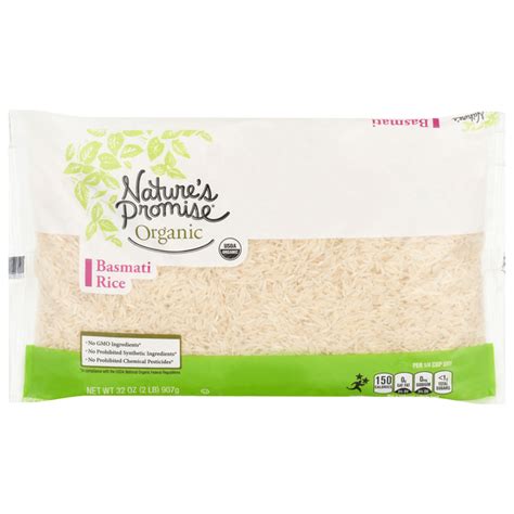 Natures Promise Organic Basmati Rice 32 Oz Bag