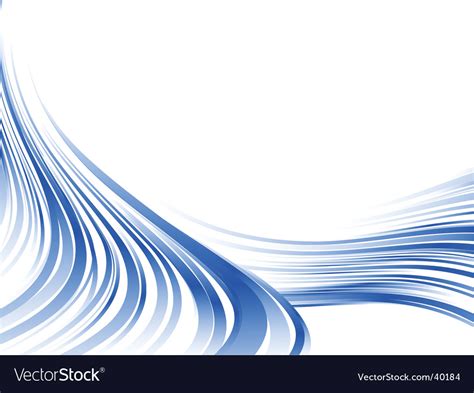 Abstract Blue Lines Royalty Free Vector Image Vectorstock