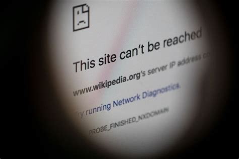 Online Encyclopedia Wikipedia Is No Longer Welcome In China