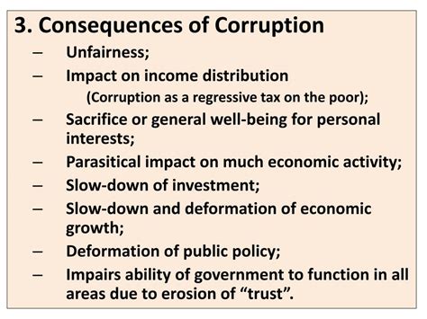Ppt A Note On Corruption And Development Powerpoint Presentation