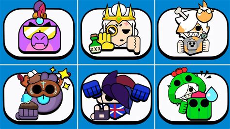 Brawl Stars Skin Idea Pins Buzz Squeak Belle And More YouTube