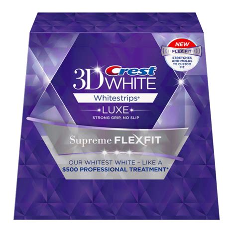 Uv lights used with crest whitestrips may increase tooth sensitivity and potentially damage tooth pulp. Crest 3D White Luxe Whitestrips Supreme FlexFit kopen