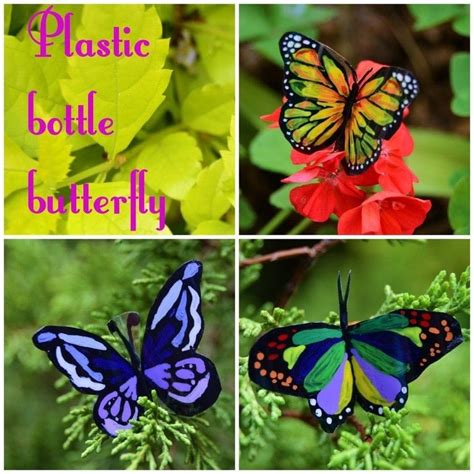 Plastic Bottle Butterfly · How To Make A Piece Of Recycled