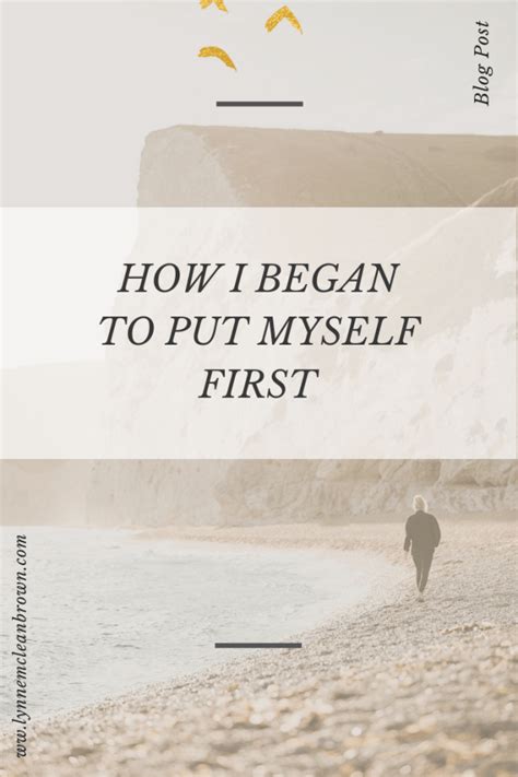 How I Began To Put Myself First Lynne Mclean Brown Life Coaching