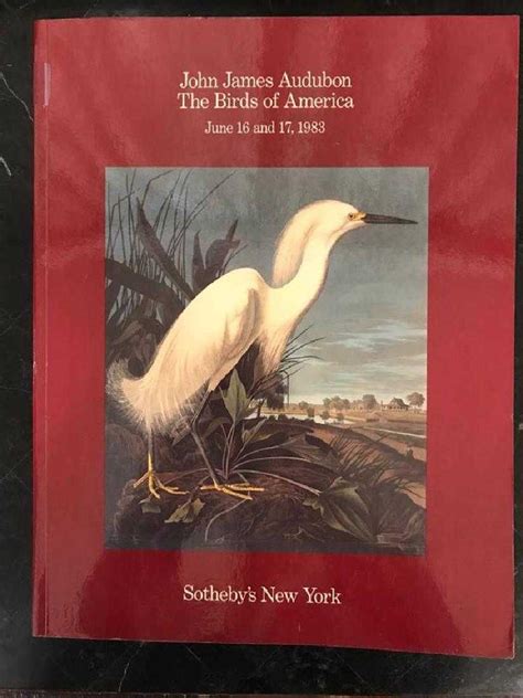 Sothebys John James Audubon The Birds Of America