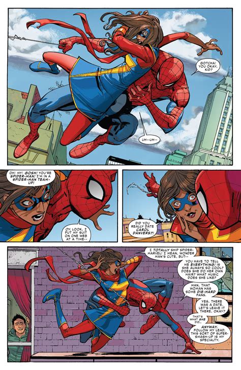 Amazingspider Man7 P9 That Time Kamala Khan Met Spider Man And