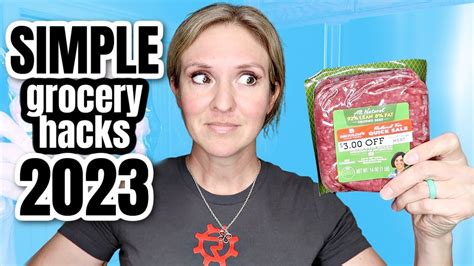 5 Grocery Shopping Hacks That Will Save You Money In 2023 Youtube