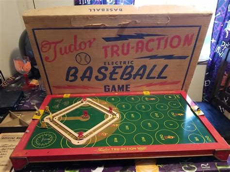 Vintage Tudor Tru Action Electric Baseball Game Ebay