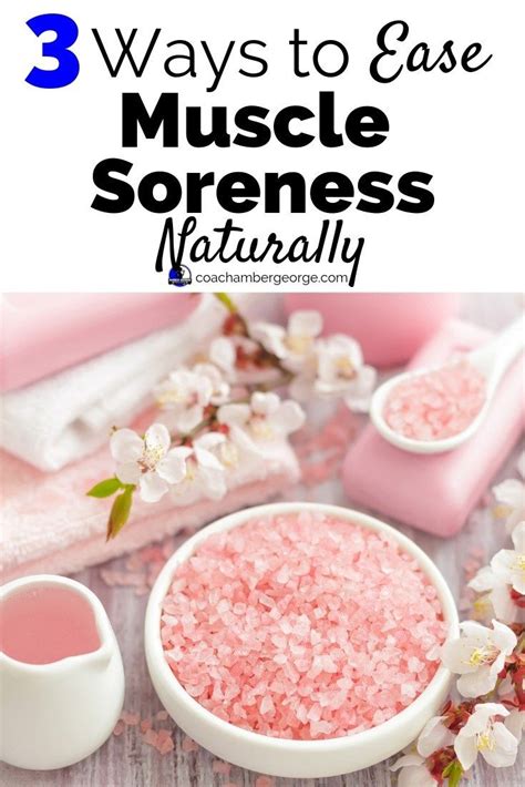 3 Ways To Ease Muscle Soreness Naturally Muscle Repair Time Sore